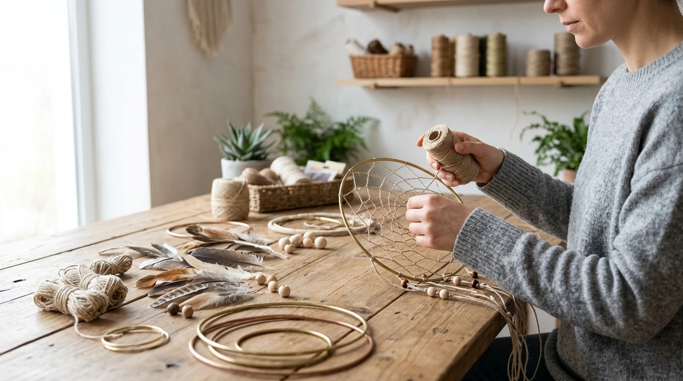DIY Dream Catcher: Simple Steps & Beginner Materials