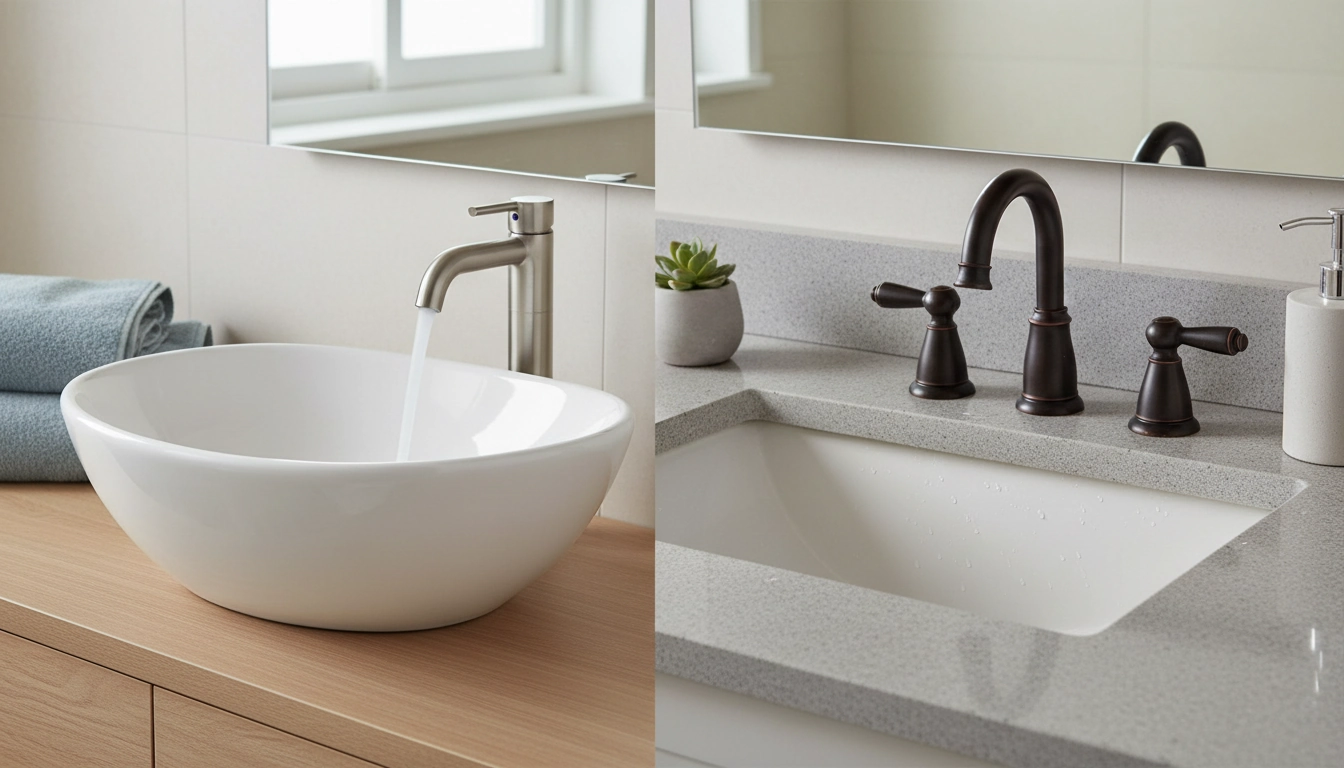 Porcelain vs Ceramic Bathroom Sinks: Which Wins?