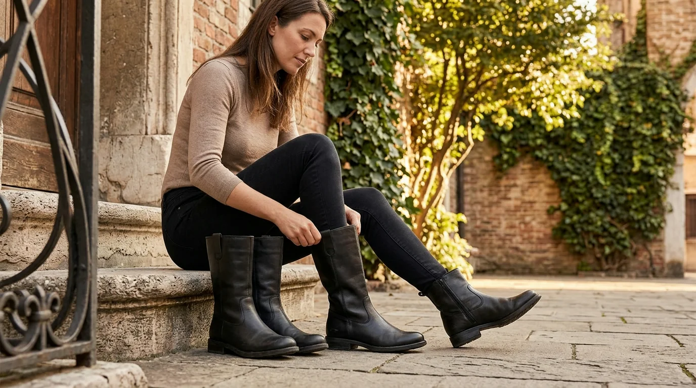 Plain Black Women’s Boots: Ankle & Calf Fit Tips