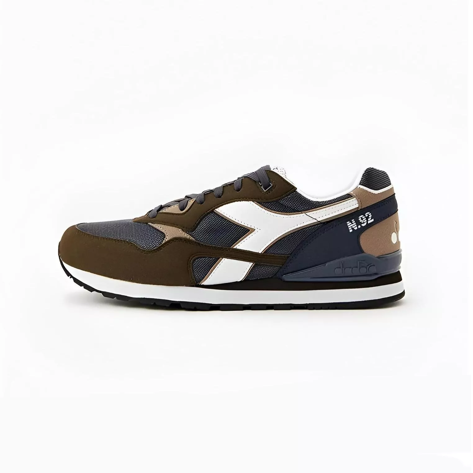 Diadora Men’s Blue Sporty Sneakers for Daily Comfort