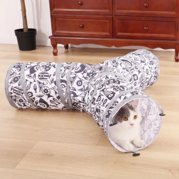Foldable Pet Cat Tunnel Guide: Size, Setup & Safety